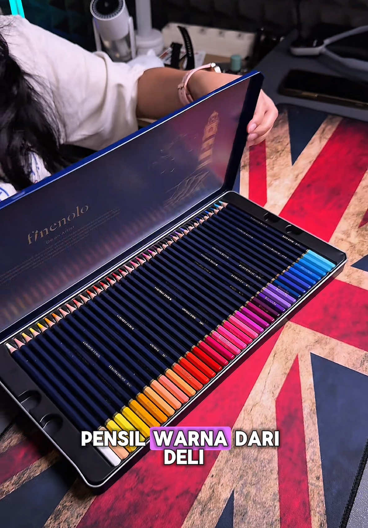 Pensil warna set #pensilwarnaset #pensilwarnamurah #pensilwarnaminyak #wibgajian #cuantanpabatas #ramadhanekstraseru 