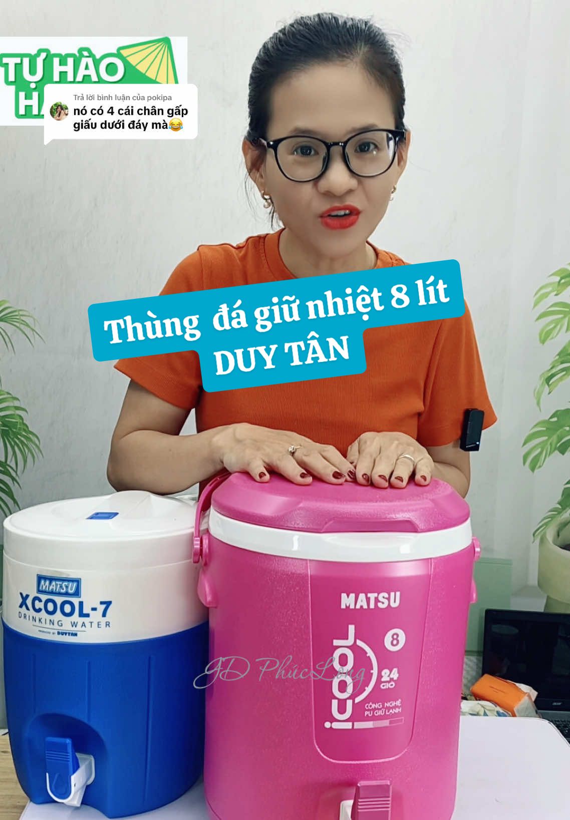 Trả lời @pokipa Bình đá giữ lạnh Duy Tân, Thùng đá giữ nhiệt #duytan #giadungphuclong #saleluongve #giadungtienich #thungdamini #binhdamini #thungdagiunhiet #binhdagiunhiet #tuhaohangviet #buylocal 