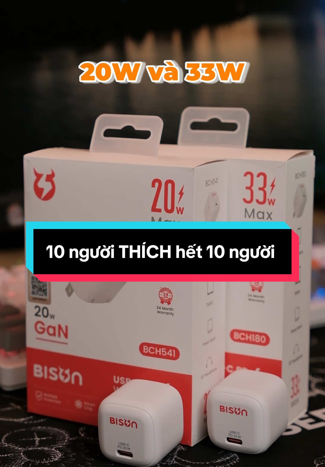 Nhanh - Bền - Tiện. Ad không dốc anh em đâu 🤝#Bison #xuhuong #viral #cusac33w #cusac20w #mini 