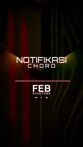 Notifikasi Chord📲 #notifwhatsapp #chord #notif #notification #febringtone 