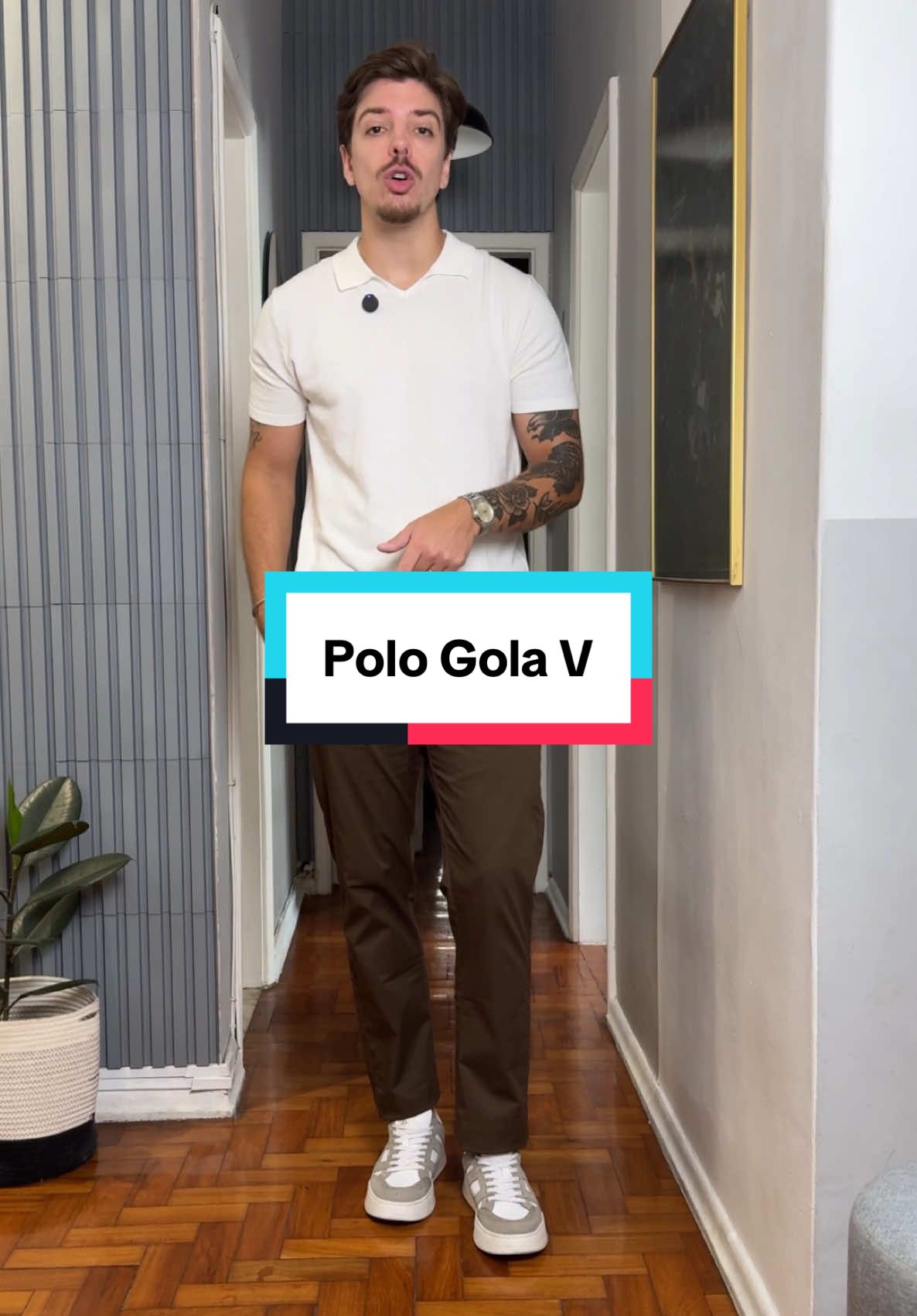 Qual a sua opinião sobre polo? Peças que usei aqui embaixo  Polo Hering LZ0B1ASI 🏷️ PATRICK15 Calça Hering KGZWHLFSI 🏷️ PATRICK15