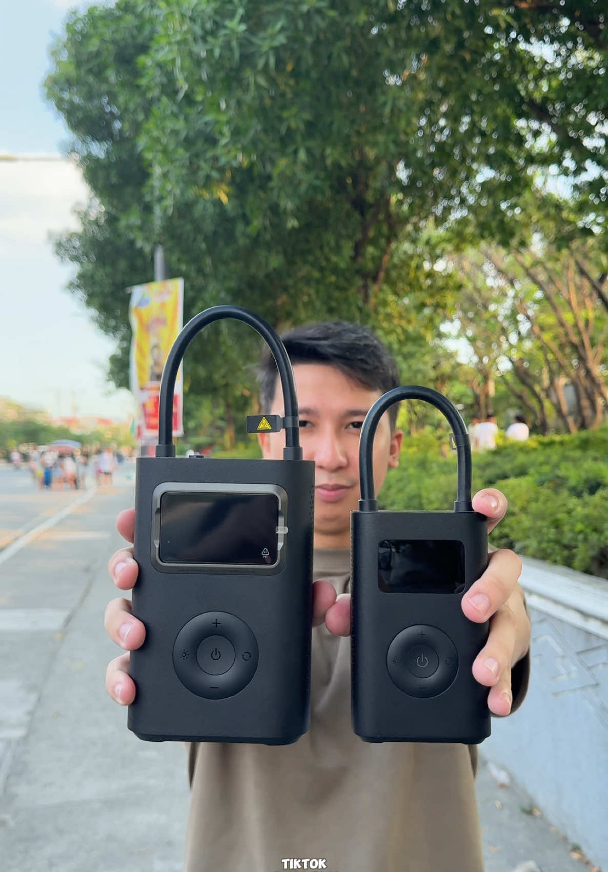 Mas pinalaki to at mas pinalakas yan ang solid #xiaomiairpump2pro #portableairpump #tire 