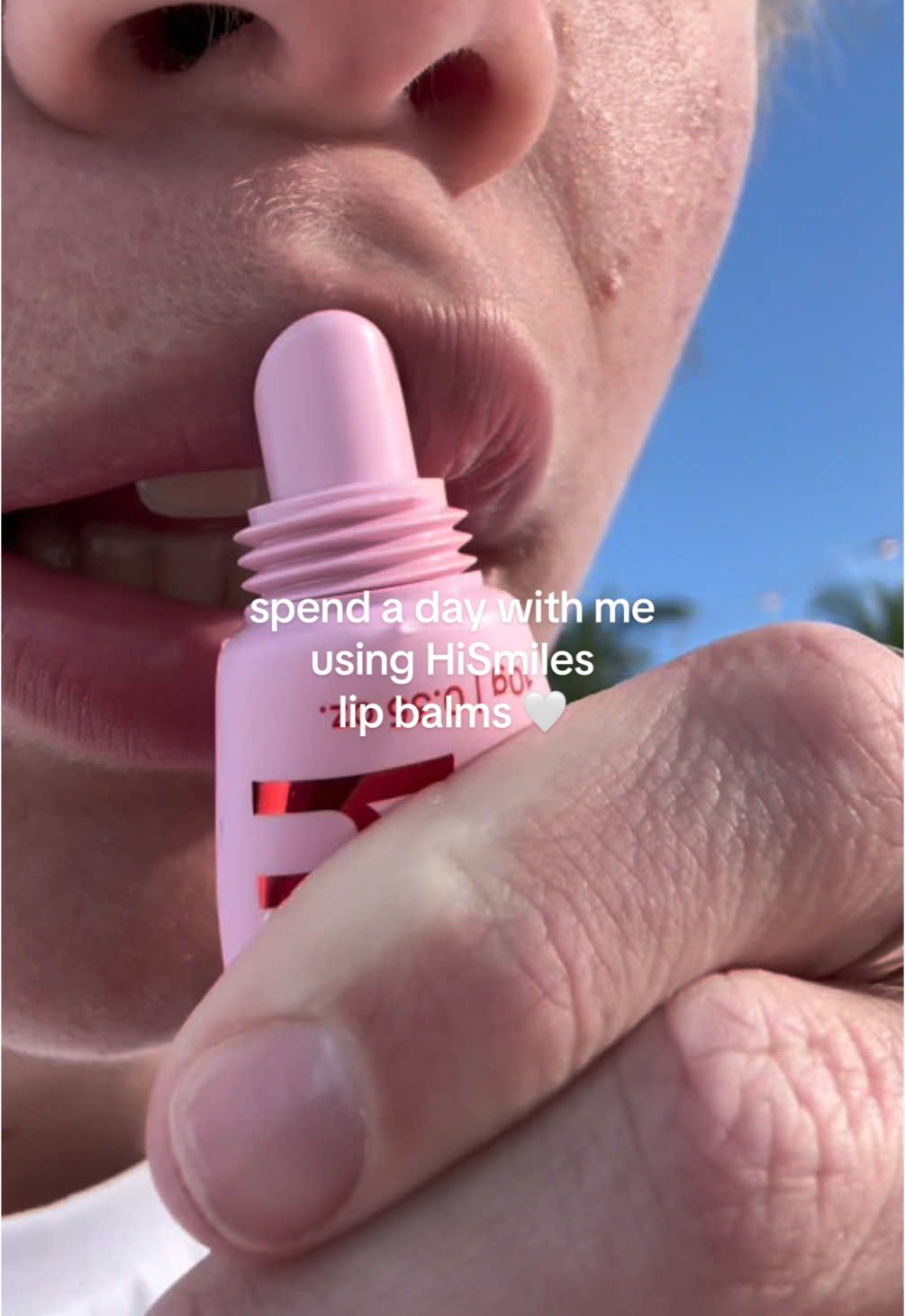 spend a day with me in the bahamas using @hismile lip balms! 🤍 #hismile #lipbalms #ad 