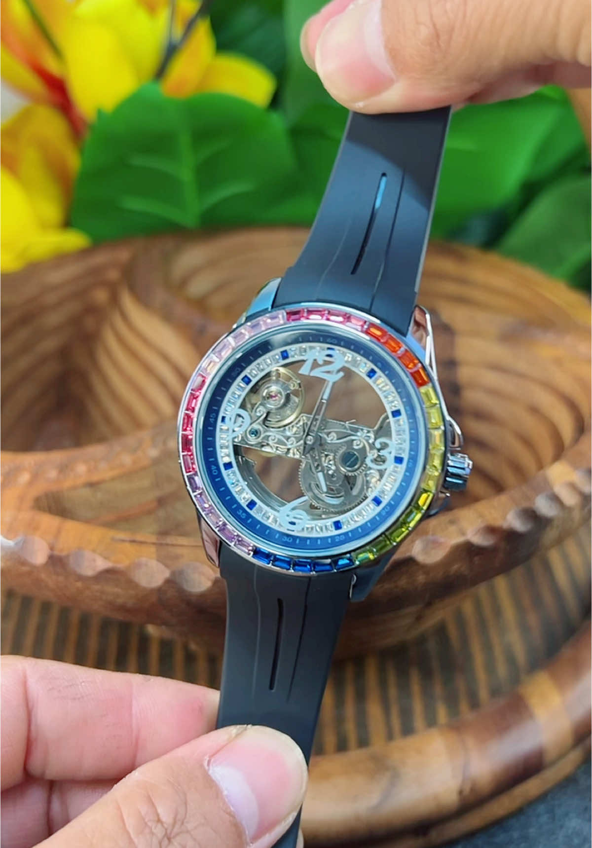 Đồng hồ cơ mới 2025 bán giá xưởng cho anh em trãi nghiệm nè #huyne #dongho #donghonam #donghochinhhang #donghoco #hanboro 