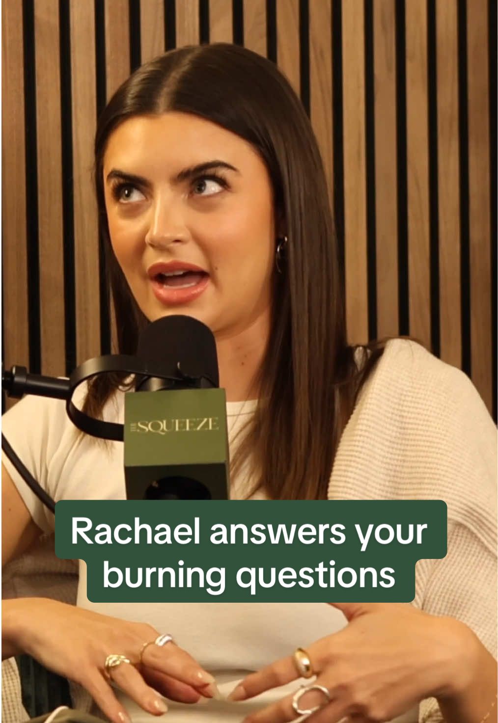 @rachael opens up about her healing journey and answers the questions we’ve all been asking. Listen and watch TOMORROW 🎙️💛 @Tay Lautner  #thesqueezepodcast #thesqueeze #rachaelkirkconnell #thebachelor #MentalHealth 