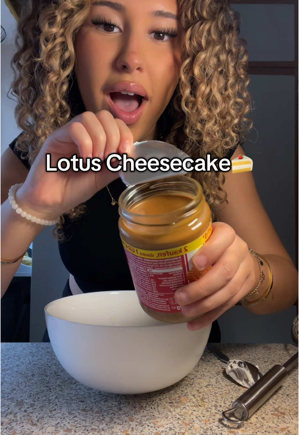 Profi am Werk #lotuscheesecake #rezept #cheesecake #fyp 