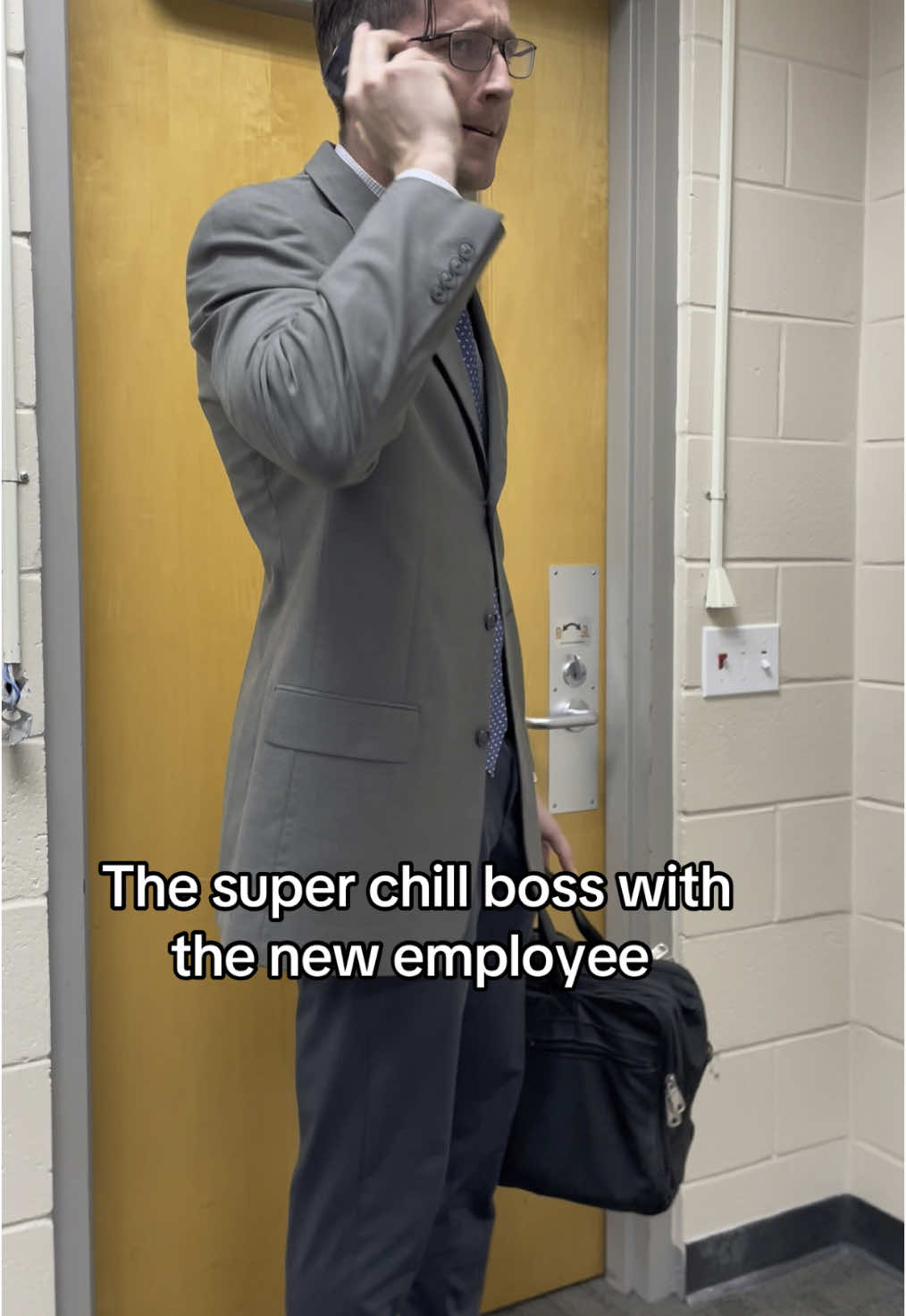 Boss is just the chillest #scribe #ad 