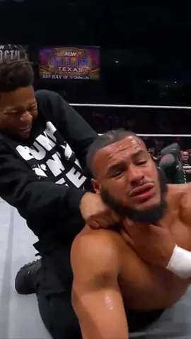 Lio Rush & Action Andretti blindsided Top Flight during AEW Collision! #aew #aewcollision #allelitewrestling #prowrestling #prowrestlingtiktok #topflight #liorush #actionandretti #sportsonmax