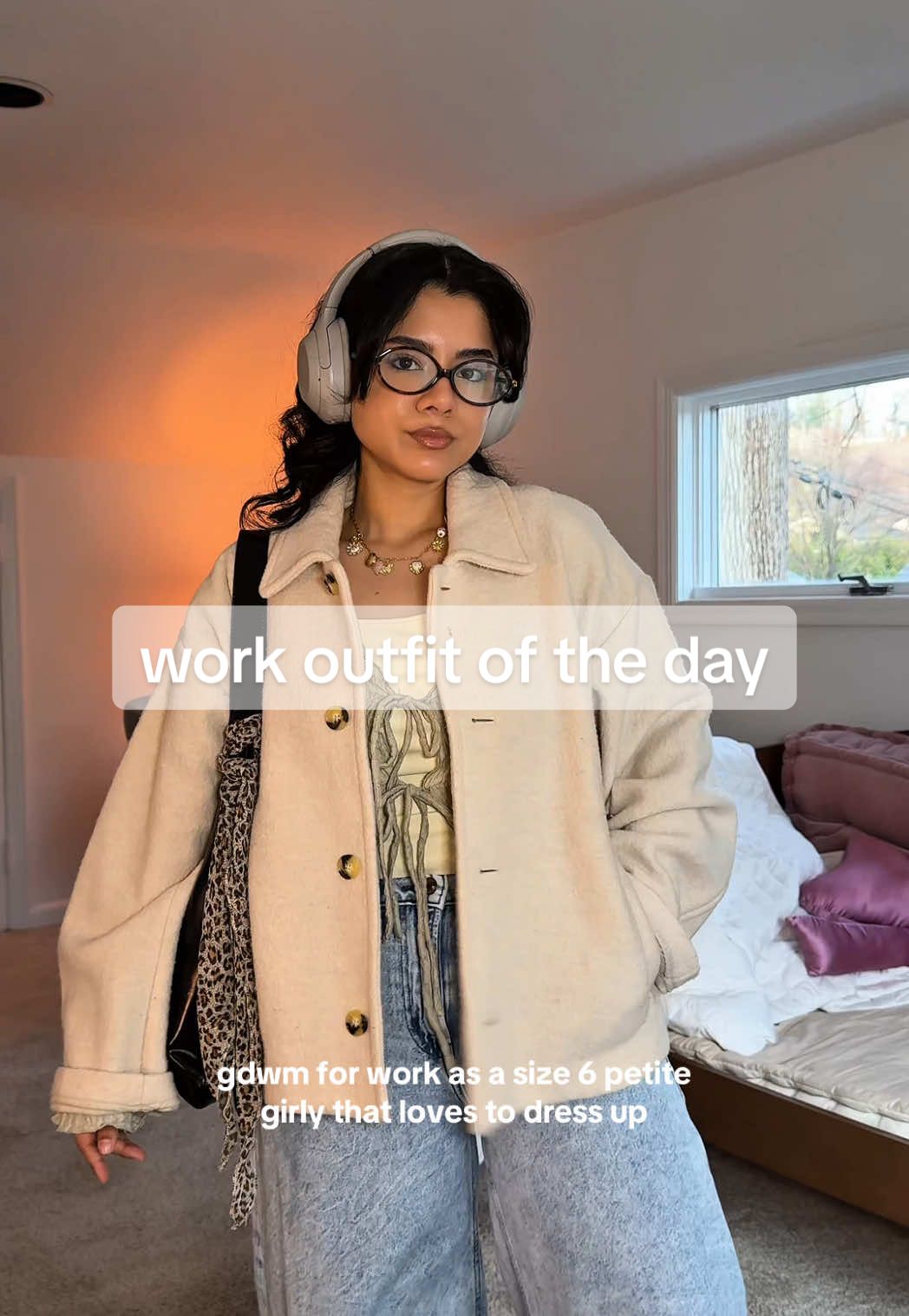 work outfit today, sad going to the office 😭   @Mango @gap @Aritzia @adidas @CHARLESKEITHOFFICIAL      #fashiongirl #fashiontiktok #casualoutfits #casualstyle   #southasian #southasiantiktok #officeoutfit #officeoutfits #officeoutfitinspo #workoutfit #springfashion #springoutfitideas #springoutfitinspo #springoutfit #springoutfits