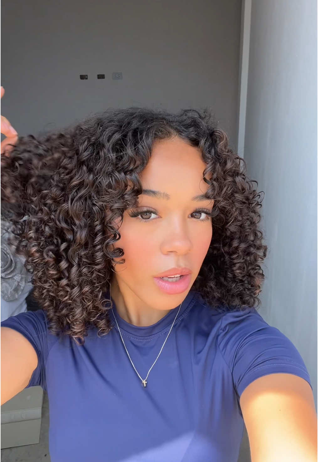 Ayeee #curlyhair 