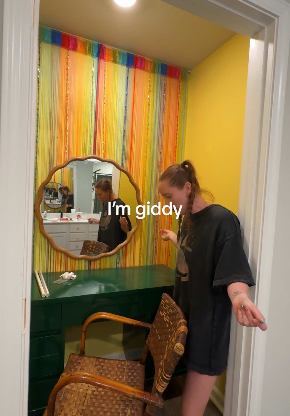 Peak girlhood!!!! #storytime #DIY #momtok #motherhood #makeup 