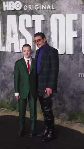 Bella Ramsey and Pedro Pascal at The Last Of Us season 2 premiere ❤️ 📷: Getty #pedropascal #thelastofus #bellaramsey 