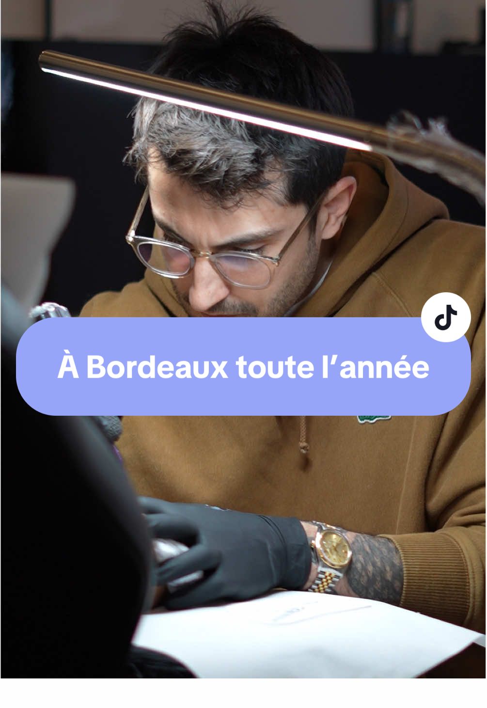 À Bordeaux toute l’année ! #tatouage #tattoo #bordeaux 