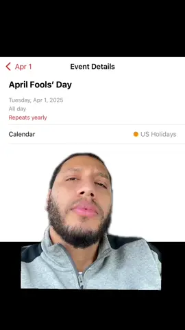 That wasn’t loaded on my calendar last year #truthhiddeninplainsight #april #aprilfoolsday #holidays 