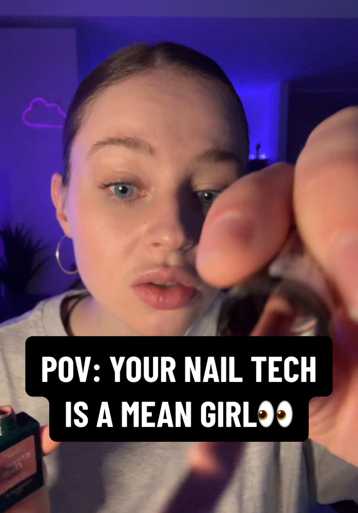 Not sure if this qualifies as a $200 manicure 👀😂 #asmrmanicure#asmrroleplay#asmrmeangirl#asmrpersonalattention#asmrdoingyournails#asmrsounds#asmr#fyp 