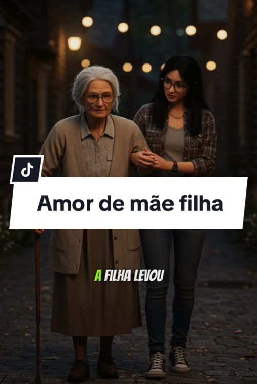 A filha e a mãe idosa! #reflexão #licaodevida #refletir #sabedoria #amor #mae 