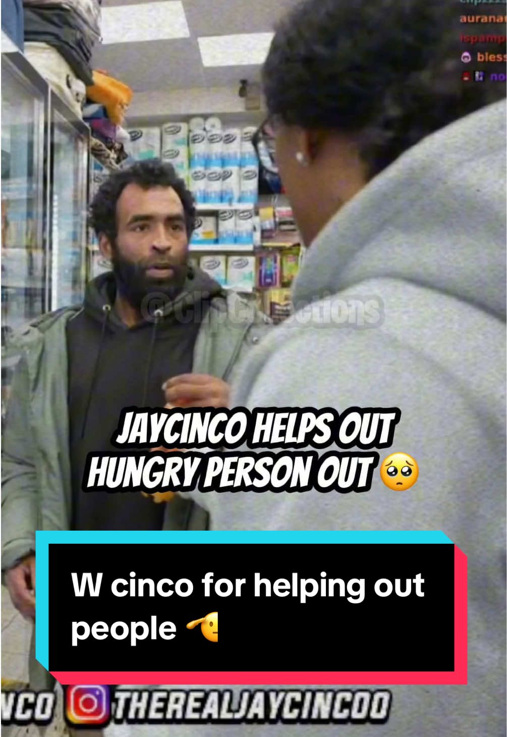 W cinco for helping out people 🫡 #jaycinco #jay #cinco #fyp 