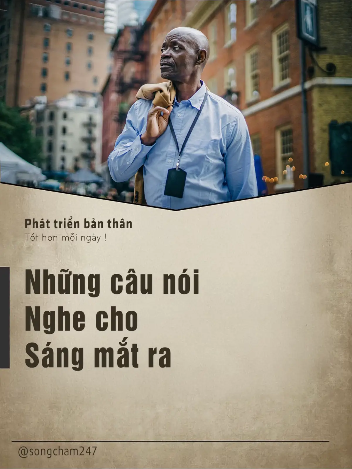 Đừng dùng đầu của người khác để suy nghĩ về cuộc đời của mình.  #phattrienbanthan #tudyythanhcong #songcham247 #tothonmoingay #LearnOnTikTok #caunoihay #fyp 