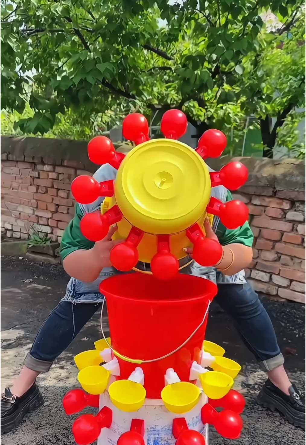 Máng uống nước tự động cho gà vịt #manguongnuocchogavit 