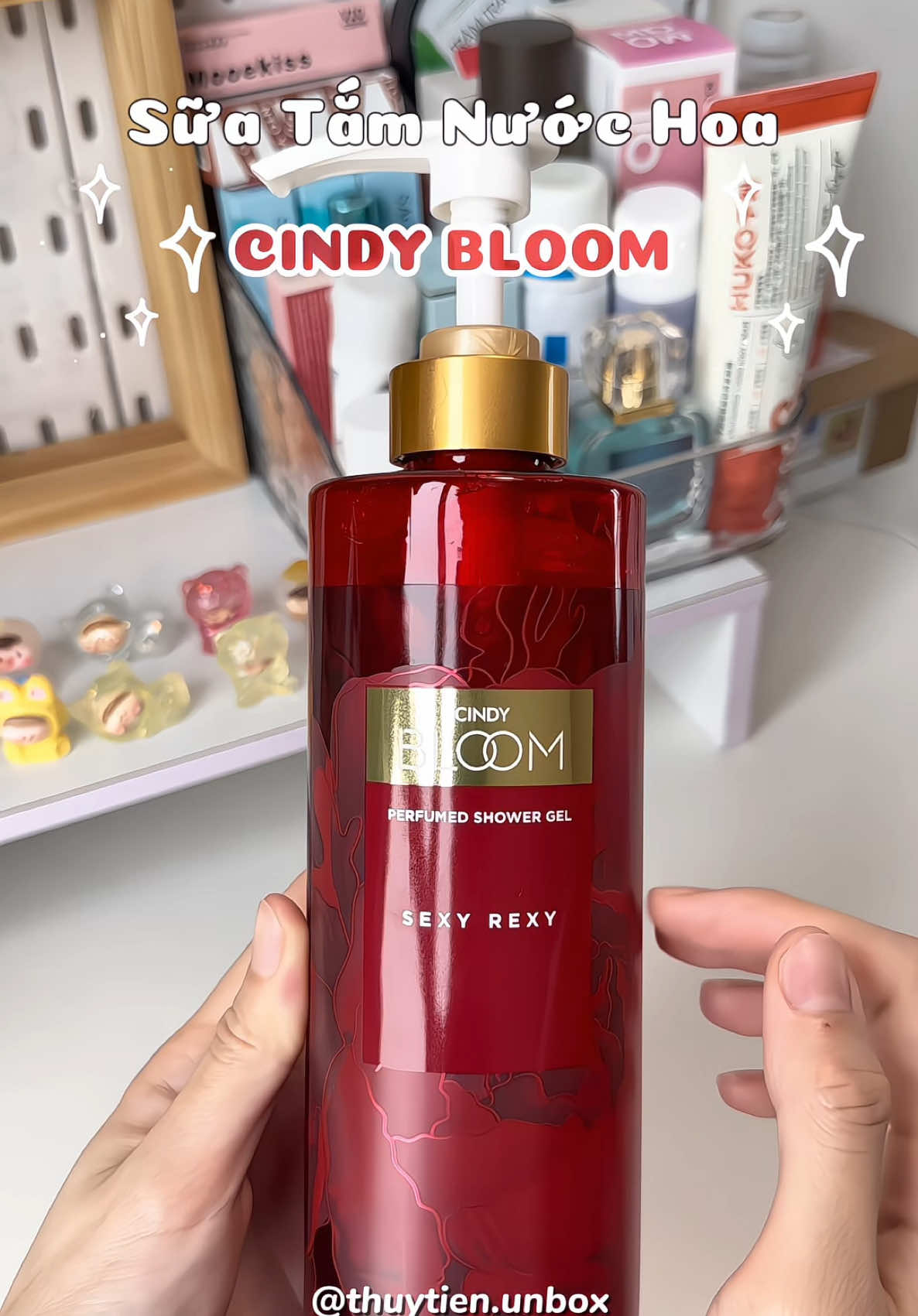 Sữa tắm nước hoa Cindy Bloom siu thơm luôn ạ #unboxing #cindybloom  #suatam #suatamcindybloom #suatamnuochoacindybloom #xuhuong #fyp #thuytienreview