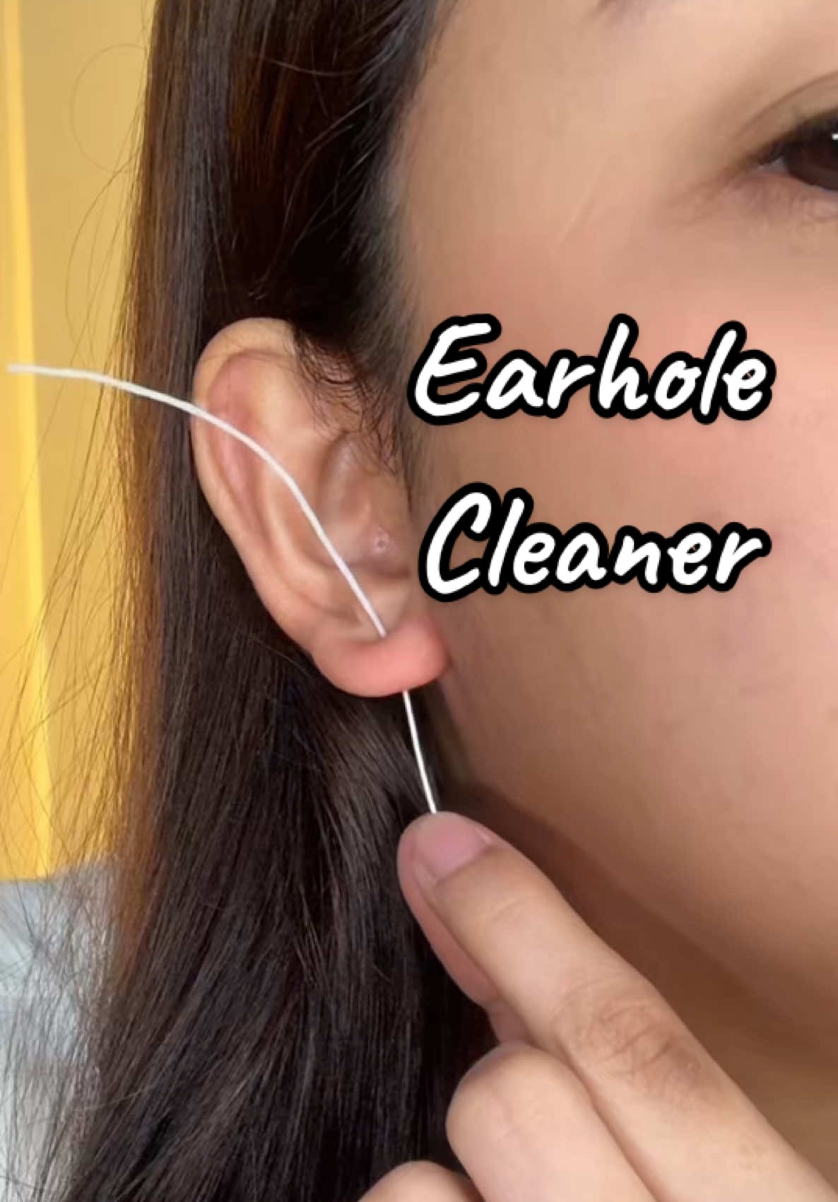 Linis linis din ng butas ng hikawan 😅 #earholecleaner #fyp 