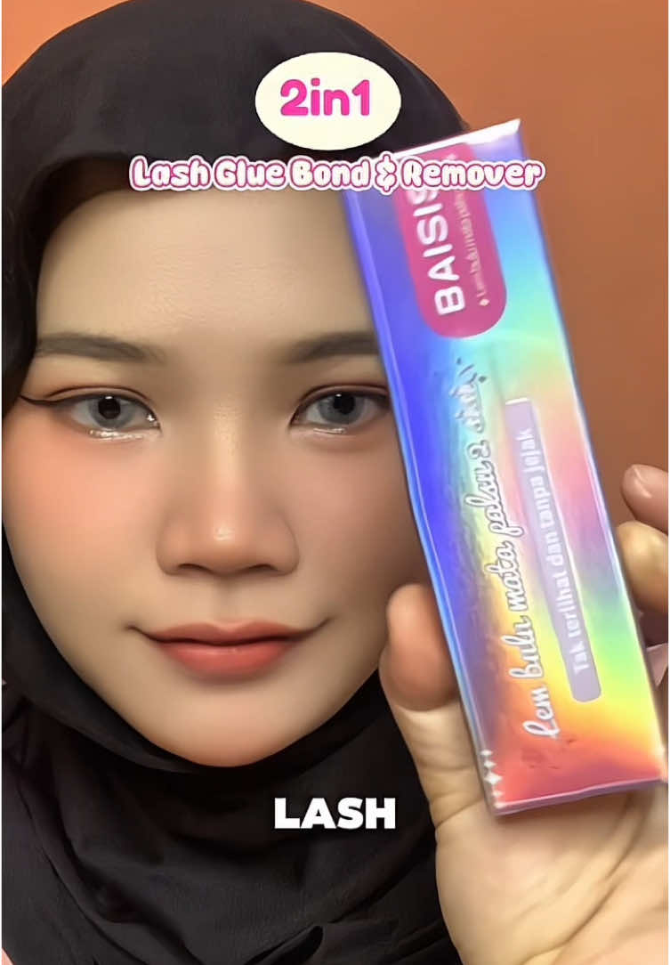 Biar bulumata nya bisa di pake berkali kali kuncinya harus punya lash glue bond ini . Cara copot bulumata nya pun jadi lebih mudah ga menyebabkan bulumata asli rontok #baisisi #baisisibulumata #lashbond #2in1 #viral #review #fypシ゚viral 