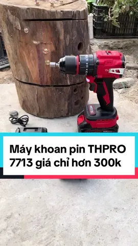 Máy khoan pin đầu kẹp 13ly THPRO 7713 giá chỉ hơn 300k  #maykhoanpin #maykhoanchinhhang #maykhoandaukep13ly #maykhoanthpro #maykhoangiadinh 