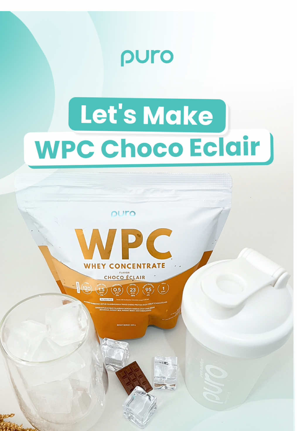 Ngopi tapi gapake kafein, emang bisa? Bisa dongg bikin melek dan tinggi protein! Yuk cobain sekarangg😋 #puro #wheyprotein #protein #qualityyoucantrust #asmr #fyp #foryou #coffee 