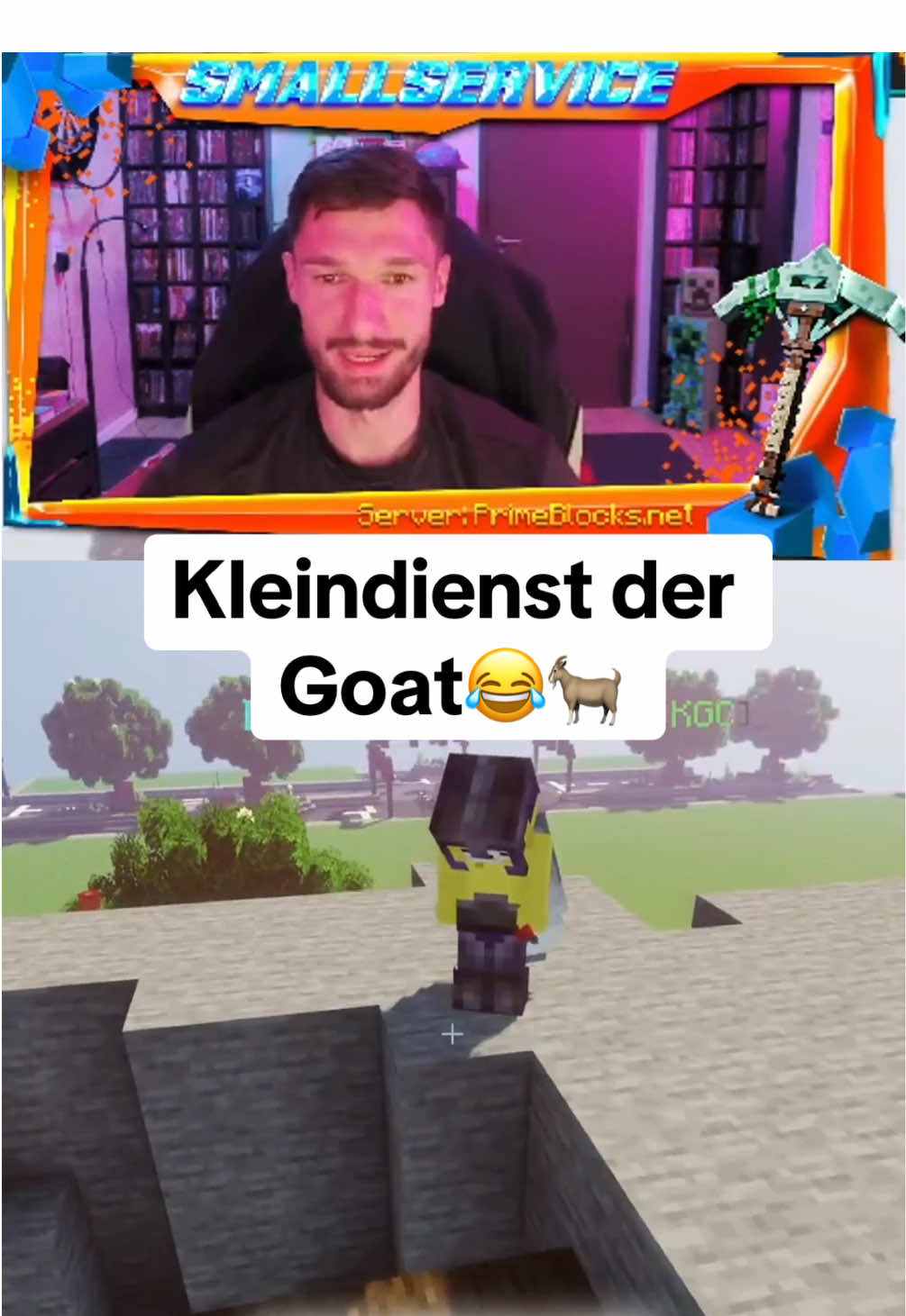 Goat🐐 #kleindienst #smallservice @diefohlen #dfb #nationsleague #Minecraft #twitch 