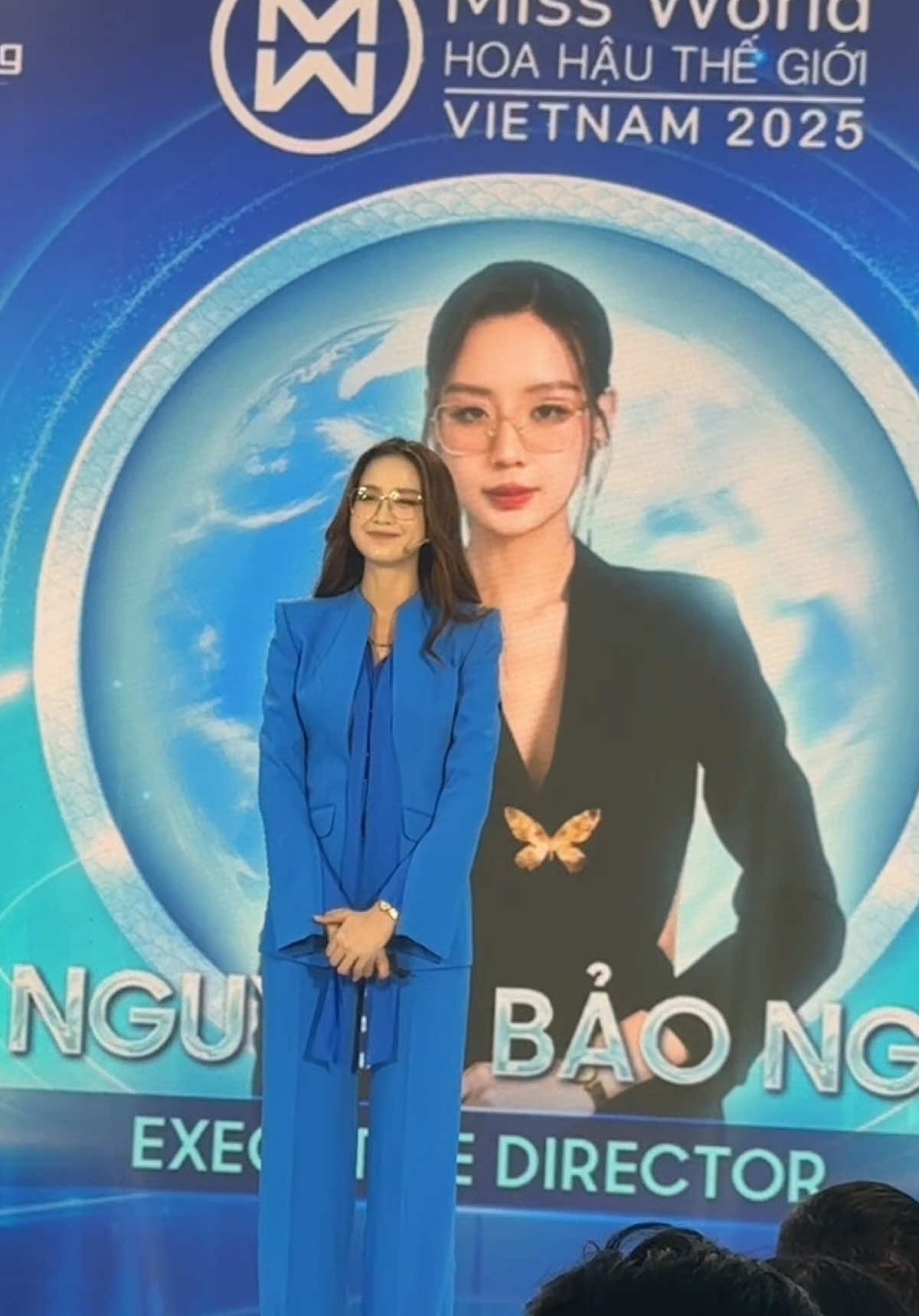 Xin chào, và đây là Giám đốc điều hành - Executive Director Miss World Viet Nam 2025 ✨ #lenguyenbaongoc 