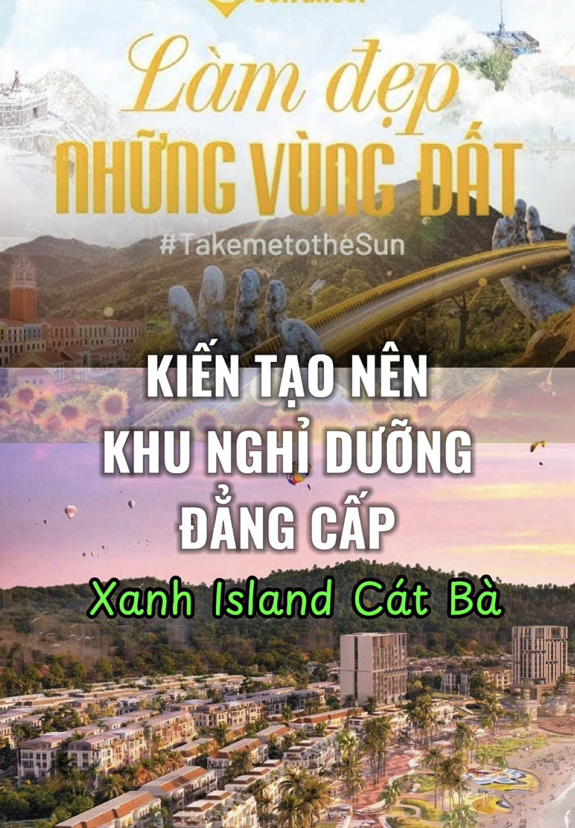 Sun Group làm đẹp những vùng đất    🌹🌹🌹 #bdswithemthuy #sungroup #dcgr #catba #haiphong #videongan 