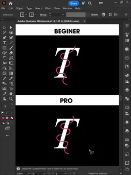 Adobe Illustrator 2025 Tips - Intertwine Tool #ducthangds #designtools #illustratortutorial #illustration #illustratorskills #illustratortips 