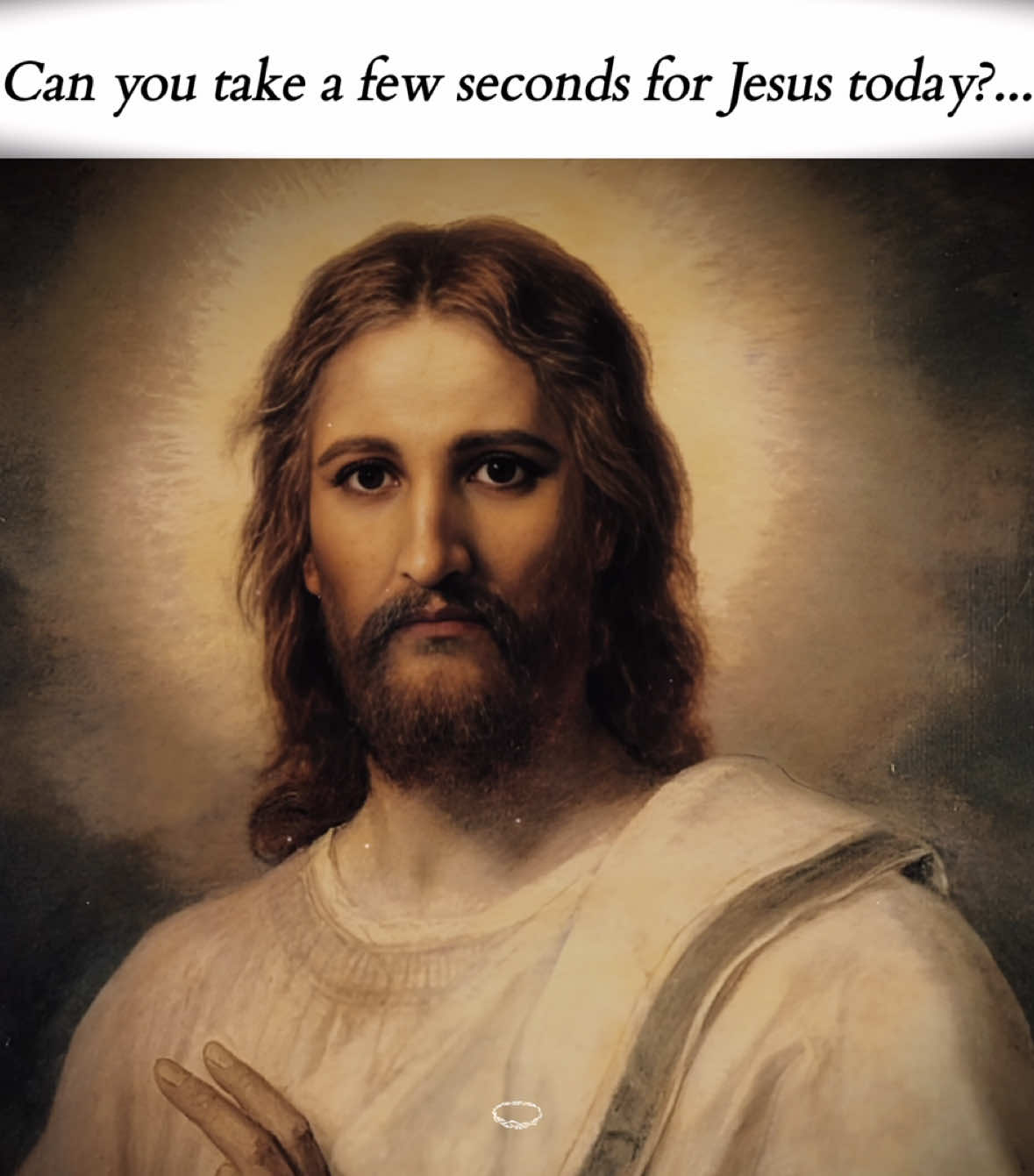 Can you take a few seconds for Jesus today?... 🙏❤️  #God #FaithinAmerica #jesuslovesyou 