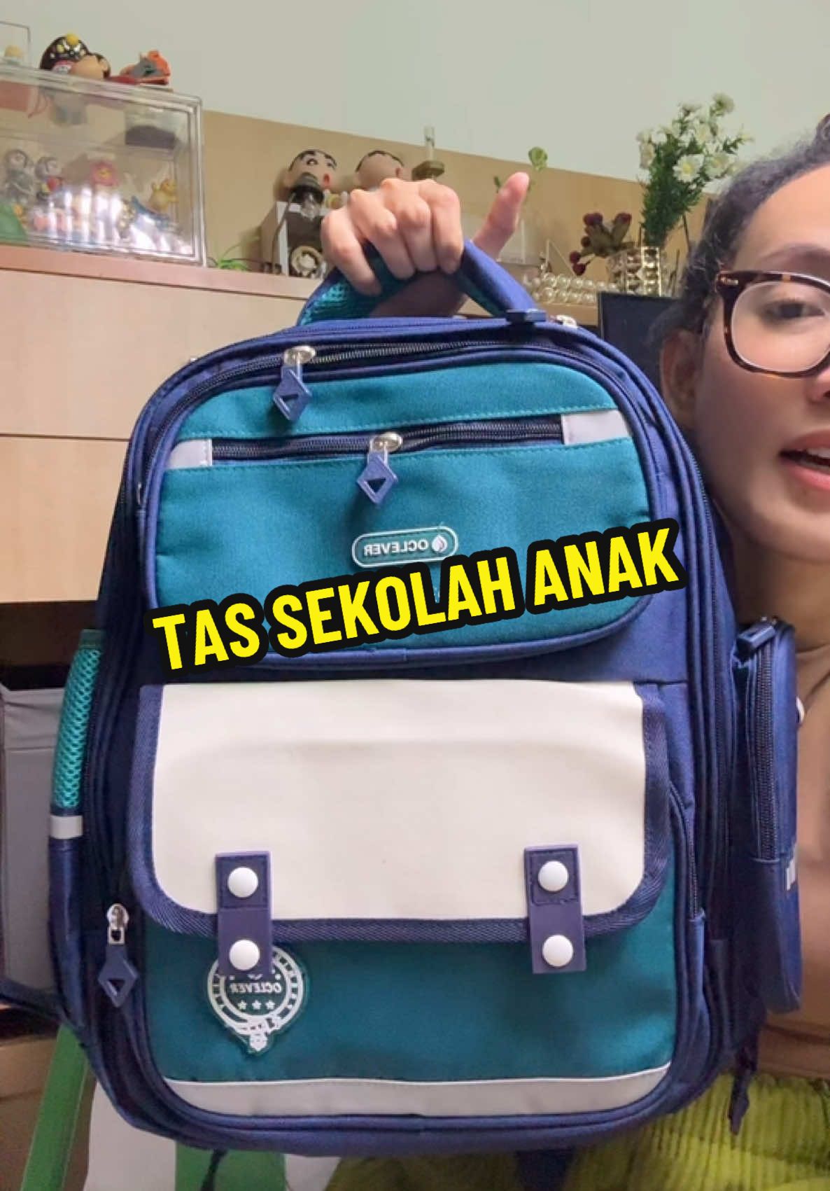 TAS SEKOLAHHHHH BAGUSSSSSS! #tas #tassekolahanak #backpack #rekomendasikameggapernahsalah #kameg 
