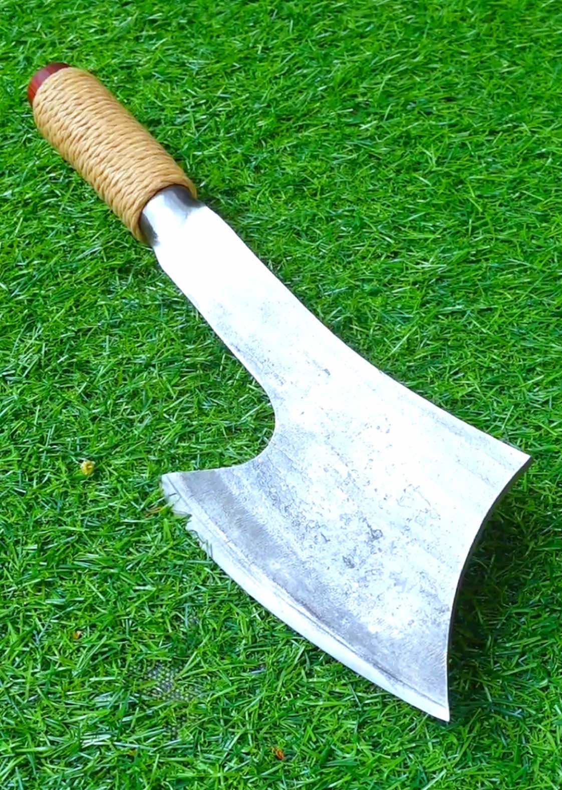 Turn rusty knife into beautiful Axe #DIY #satisfying #axe #knife #handmade #creative 