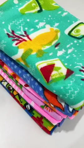 Combo 3 toalhas toalha Praia Piscina Infantil Bebe De Banho Personagens Kids Anti Alérgica