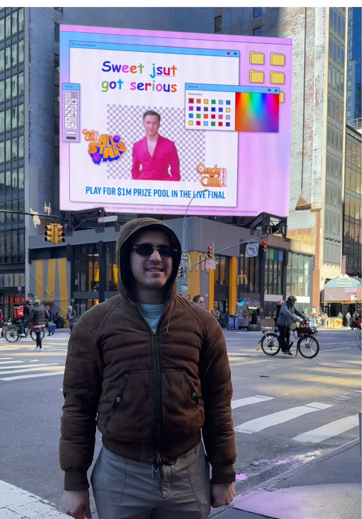 OH I MESSED UP @Candy Crush 👑 #candycrushpartner Selected level 5+. 18+. In-game event from 09:00 EDT 20 March to 03:00 EDT 27 April, 2025. Participating countries only. Void where prohibited. Win the in-game event and receive an invite to the live contest 11-13 June in California for a chance to win a share of $1,000,000 USD. Requires US travel. T&Cs: to.king.com/terms. Candy Crush Saga contains optional in-game purchases. © 2025 King.com Ltd. “King”, “Candy Crush All Stars