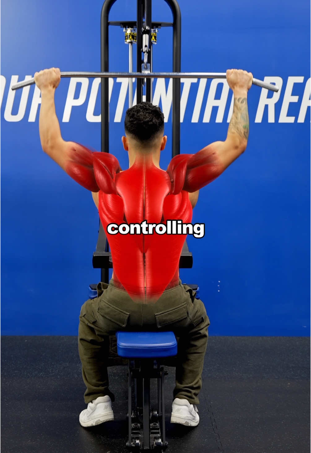 The perfect lat pulldown 👊💪