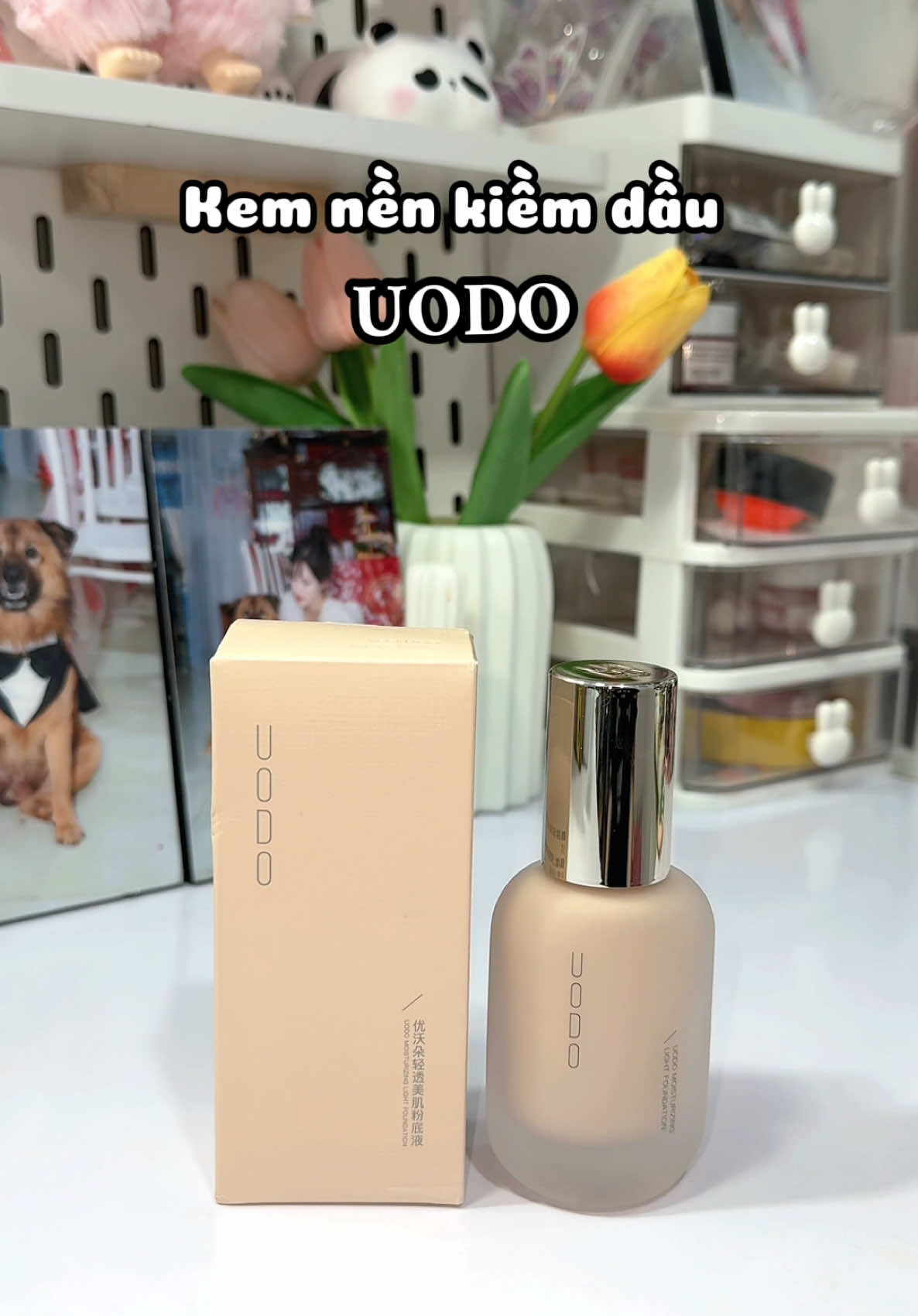 Kem nền kiểm soát dầu UODO ✨ #unboxing #review #cuahangunbox #kemnen #kemnenkiemdau #kemnenuodo #uodo #xuhuong #fyp #viral 