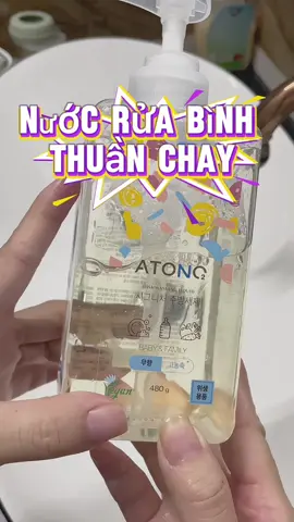 Nước rửa bình atono2 siêu ưng ý mẹ nào đang tìm nước rửa bình cho con tham khảo nha#landaulamme #mebimsua #nuoicondungcach #xuhuong #kids #viralvideo #chamconkhoahoc #fyp #mebimsua #nuoicon #xh 