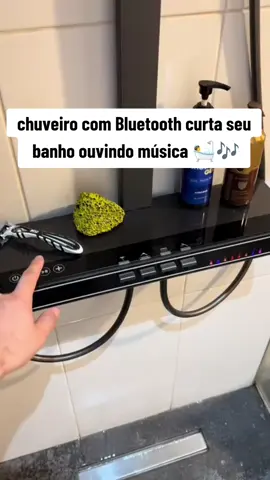 chuveiro tecnológico com Bluetooth  #tecnologiadoconsumidor #banheiroreformado #chuveiroeletrico 