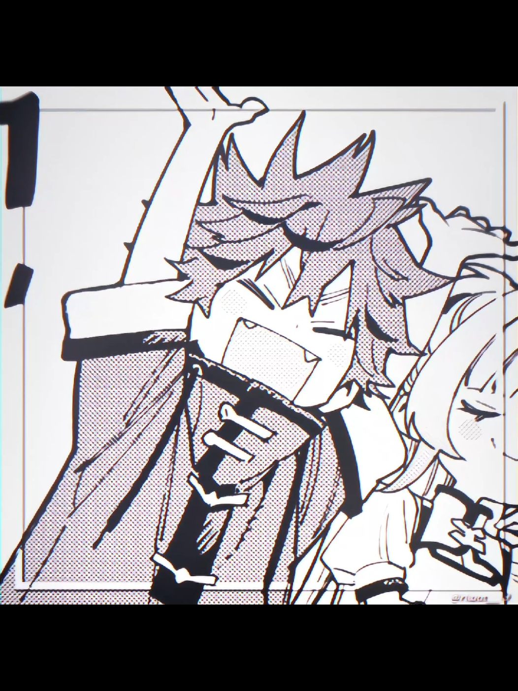 BROO HE'S SUCH A CUTIEE 😠💗 #alma #gokurakugai #manga #almagokurakugai #gokurakugaiedit 