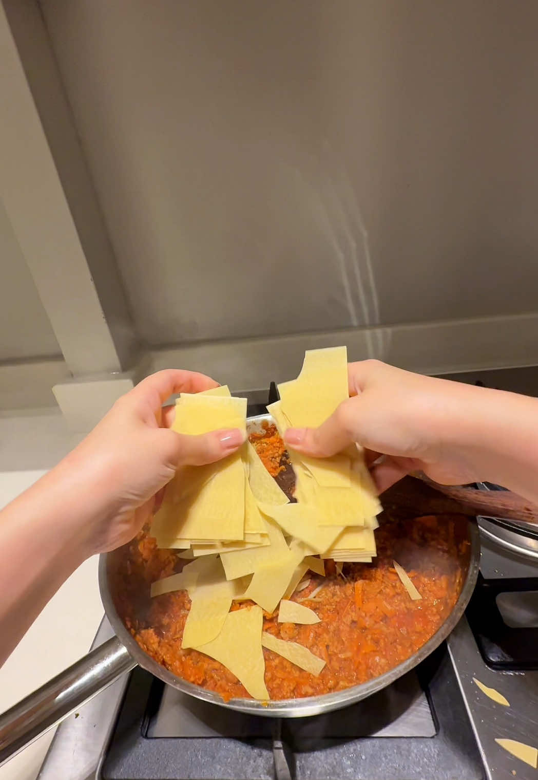 اسهل واسرع لازانيا 🥘 فولوووو🤍