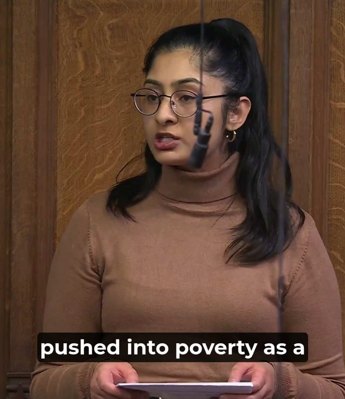 Disability benefit cuts will push over 250,000 people, including 50,000 children, into poverty. So I asked the Chancellor —who earns over £150,000, accepted £7,500 in free clothes & took freebie tickets to see Sabrina Carpenter— if Austerity 2.0 is the 