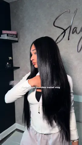 Hair appointment vlog with @Karlamihair #maintenance #hairstyle #hairappointment #blackgirlluxury #bundles #brazilian #virginhair #hairvlog #757hairstylist #longhair 