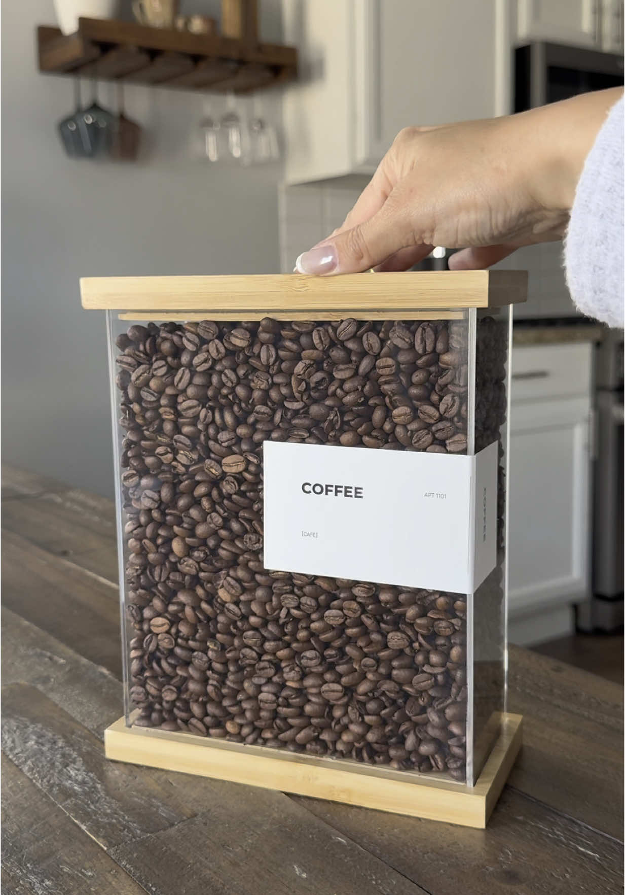 Obsessed with these containers! On my S T under “Sale: Home/Kitchen” #pantryrestock #restock #restockasmr #asmr #asmrsounds #satisfying #satisfyingvideo #kitchenrestock #kitchenorganization #organizedhome #organizewithme #organizationhacks #organizedkitchen #organization 