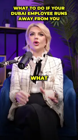 Lost an employee? Here’s what to do 🚨📑  #DubaiBusiness #HRGuide #LegalSteps #dubai 