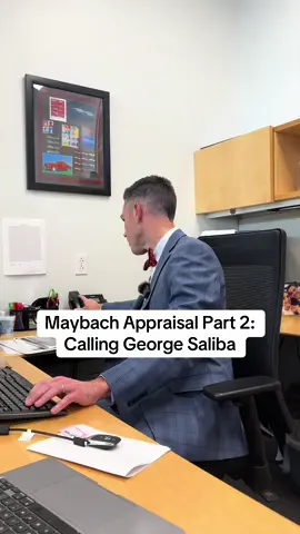 This EQS Maybach has so little market data, so we call George Saliba, the CyberKing for help. #maybach #mercedes #car #dealership 