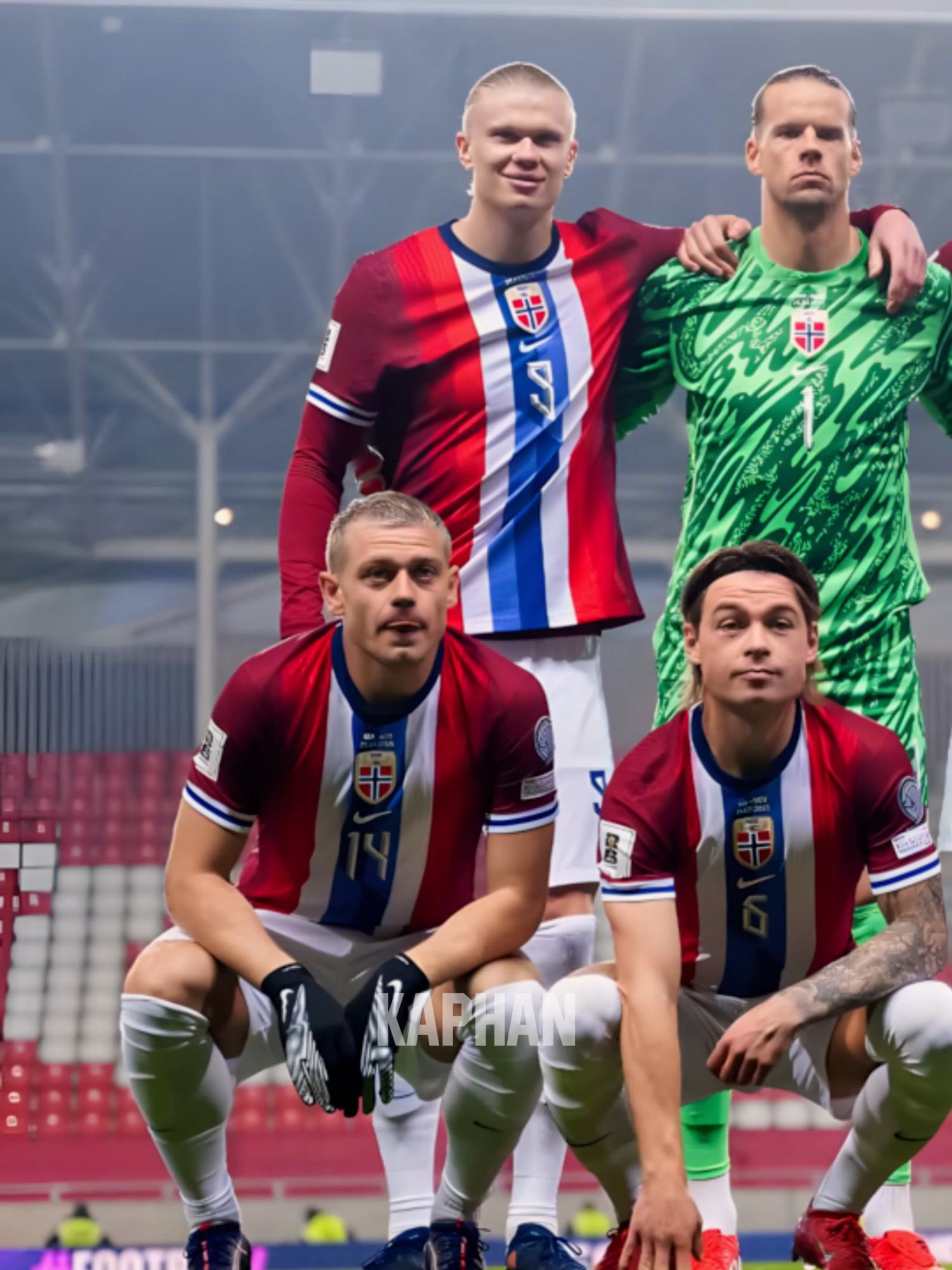 Norway Squad March 2025 | Where Are They From? #football #team #soccer #soccertiktok #tiktok