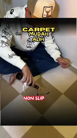 dah tak risau bila guna karpet ni..kalau kotor kita boleh cuci tempat yang kotor je. #nehem #carpetmudahcuci #gayajepun #abgseposen @Nehem Shop 